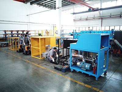 Hydraulic system assembling