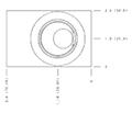 Hydraulic Manifold - Flow Fuse, 3 Letter Body