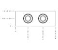Line Mount Manifold - Load Control, Cross Pilot