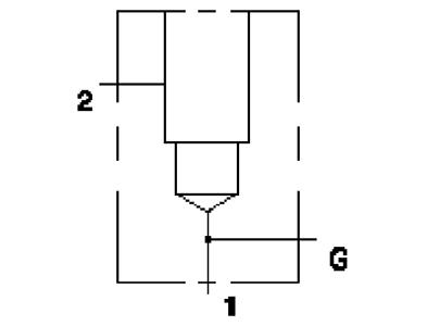 Hydraulic Manifold - Orifice Selector, 90 Degree with Gauge Port