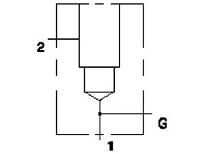 Orifice Selector, 90 Degree with Gauge Port