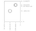Hydraulic Manifold - Pressure Reducing, Through Port 2 with Gauge Port