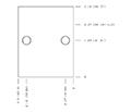 Hydraulic Manifold - Pressure Reducing, Through Port 2 with Gauge Port