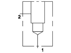 Relief, 90 Degree, Panel Mount