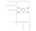 Hydraulic Manifold - Sequence, Through Port 1 with Gauge Port