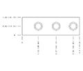 Hydraulic Manifold - Shuttle, 3 Signal Load Sense Shuttle Body
