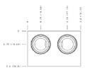 Hydraulic Manifold - Vented Pilot-to-Open Check, Parallel Cavities