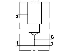 Through Port with Gauge Port