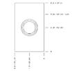 Line Mount Manifold - 90 Degree with Gauge Port