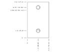 Line Mount Manifold - 90 Degree with Gauge Port