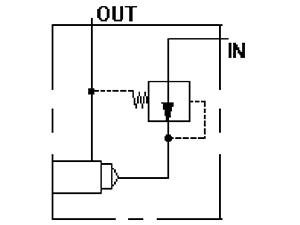 Meter In with Restrictive Compensator