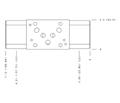 Hydraulic Manifold - Modulating Element, ISO 05 - X&Y: On A and B with Cross Pilot