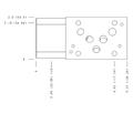 Hydraulic Manifold - Pilot-to-Open Check, ISO 05 - X&Y: On B