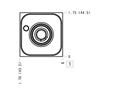 Hydraulic Manifold - Pressure Reducing/Relieving, ISO 03: On P, Port 3 to T