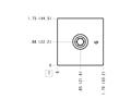 Hydraulic Manifold - Pressure Reducing/Relieving, ISO 03: On P, Port 3 to T