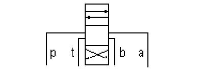 Hydraulic Sandwich Manifold - Relief, ISO 02: P to T