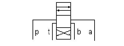 Hydraulic Manifold - Sequence, ISO 03 - 40mm: On P, Port 3 to T