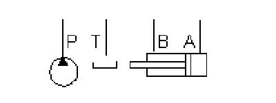 Hydraulic Manifold - Sequence, ISO 03 - 40mm: On P, Port 3 to T