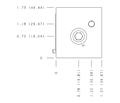 Hydraulic Manifold - Sequence, ISO 03 - 40mm: On P, Port 3 to T