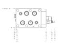 Hydraulic Manifold - Solenoid Operated Directional, ISO 08: Reducer/Reliever On P