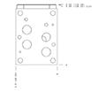 Hydraulic Manifold - Check, ISO 07: B to P