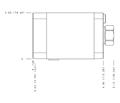 Hydraulic Manifold - Throttle, ISO 05: On P with Restrictive Compensator