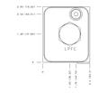 Hydraulic Manifold - Throttle, ISO 05: On P with Restrictive Compensator