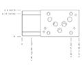 Sandwich Manifold - Counterbalance, ISO 05 - X&Y: On B