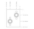 Motor Mount Manifold - Counterbalance, Danfoss OMP:Cross Pilot