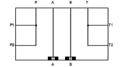 No-Cavity Hydraulic Manifold - Danfoss OMP: ISO 03 Subplate