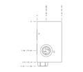 Hydraulic Manifold - Shuttle, Danfoss OMP: Shuttle Between A and B, S Port External