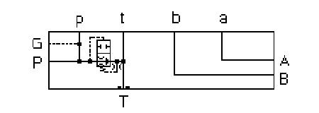 Hydraulic Manifold - Air Bleed and Start-Up, P to T, Manifold T Port