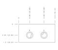 Hydraulic Sub Plate Manifold - Needle, P to T, Side Ports